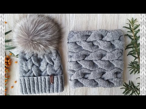 Видео: Снуд. Снуд объёмными косами. Детский снуд. Подробный мастер-класс.