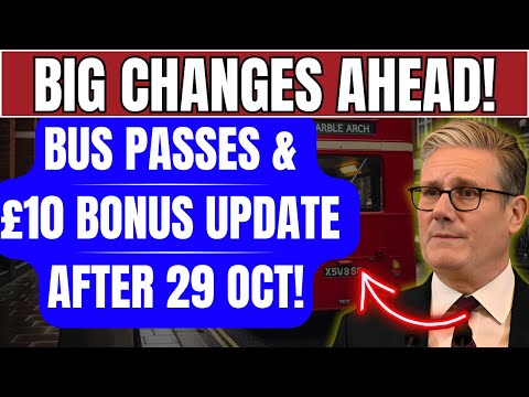 Видео: 🎄 Грядут большие перемены? Проездные на автобусы и рождественский бонус в размере 10 фунтов стерл...