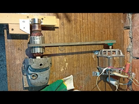 Видео: Проточка коллектора болгарки в домашних условиях.