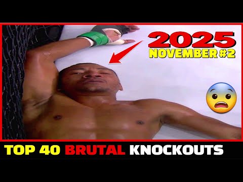 Видео: 40 Брутальный нокаут | Ноябрь 2025 #2 (ММА•Тайский боксер•Бокс•Кун-кхмер)