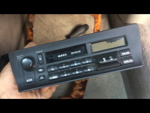 Видео: Jaguar X300 как извлечь магнитолу