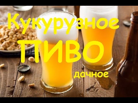 Видео: Кукурузное ПИВО.Вкусное,домашнее.