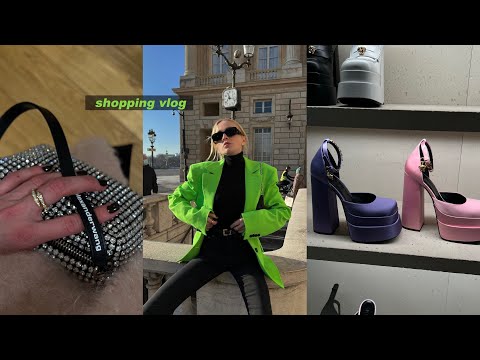 Видео: Купила новую сумку | Шопинг в Париже : Celine, Balenciaga, Versage, Loewe итд | влог