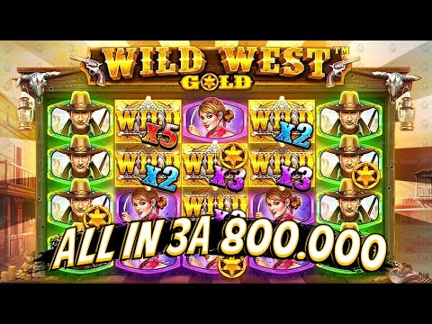 Видео: ПОСТАВИЛ ALL IN ЗА 800 000К В WILD WEST GOLD MEGAWAYS!! СОБРАЛ ЛИНИЮ МУЖИКОВ!!