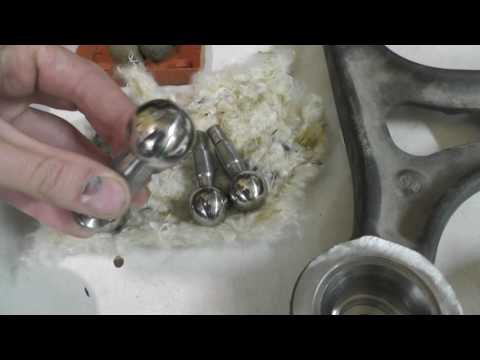 Видео: Восстановление шаровых опор Mercedes W 220. г. Челябинск