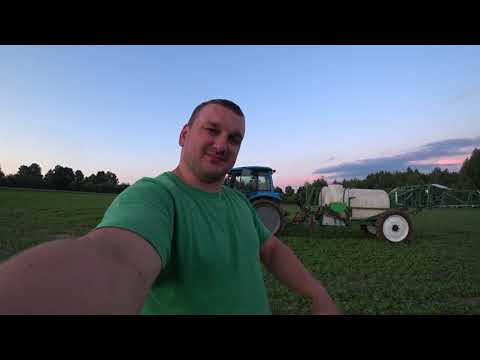 Видео: Гербицыдная обработка картофеля по всходах