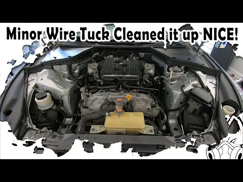 Видео: Как выполнить небольшую подтяжку проводов на Infiniti Q50 14–15 годов выпуска