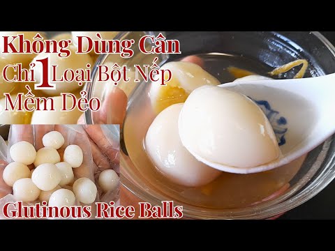 Видео: Ищете новый рецепт приготовления мягких и жевательных шариков из клейкого риса? Простой рецепт