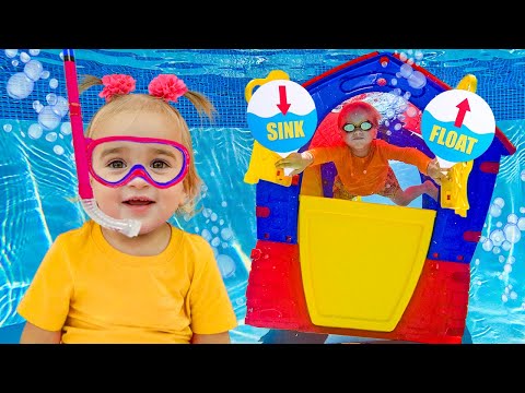 Видео: «Тонем или плывем» с Алисой и Крисом — весёлые научные эксперименты для детей