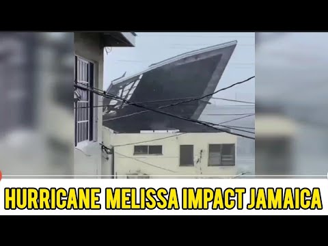 Видео: Ущерб от урагана «Мелисса»! Целый город Блэк-Ривер в Сент-Элизабет, Ямайка, разрушен.