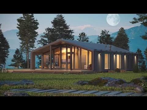 Видео: Собираю в одиночку дом на 104 кв.м. | Инструкция по монтажу дома Сканди