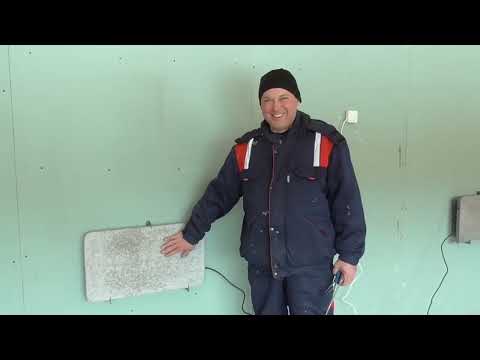 Видео: Кварцевые обогреватели ТеплЭко в загородном доме зимой