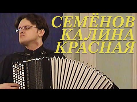 Видео: СЕМЁНОВ - КАЛИНА КРАСНАЯ | ЮРИЙ МЕДЯНИК - БАЯН