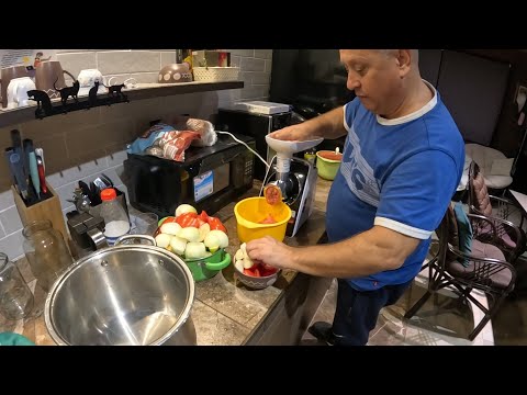 Видео: Готовим ЛЕЧО/АДЖИКУ/Встреча с ДРУЗЬЯМИ