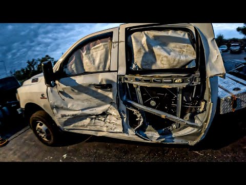 Видео: Авария на Пикап Траке в США.Обзор Tesla Model Y.