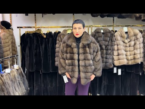 Видео: Gevorg Furs✨ СОБОЛИНЫЕ ШУБЫ😍 НОВИНКИ ТК #садовод #москва