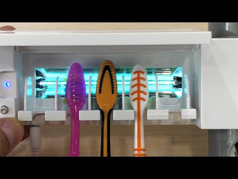 Видео: ДЕРЖАТЕЛЬ ЗУБНЫХ ЩЕТОК С УФ ДЕЗИНФЕКТОРОМ.БОКС ДЛЯ ДЕЗИНФЕКЦИИ МАСОК И БЫТОВЫХ ВЕЩЕЙ!!!