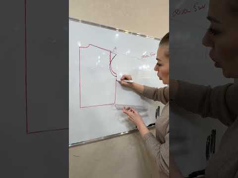 Видео: МК спущенный рукав ( с выраженным окатом рукава )