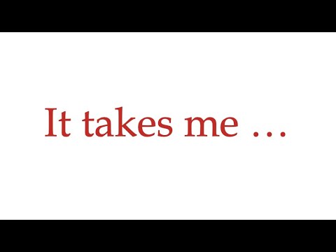 Видео: "У меня уходит 5 минут, чтобы..." как сказать по-английски // + ПРАКТИКА