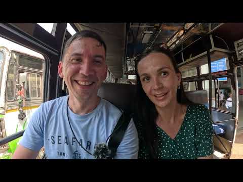 Видео: ГОА столица Панаджи. Бюджетный переезд на Автобусе.  Дорога до отеля Калангута #6