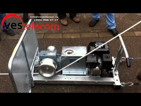 Видео: Кабельная кабестановая лебедка SPW 10 B