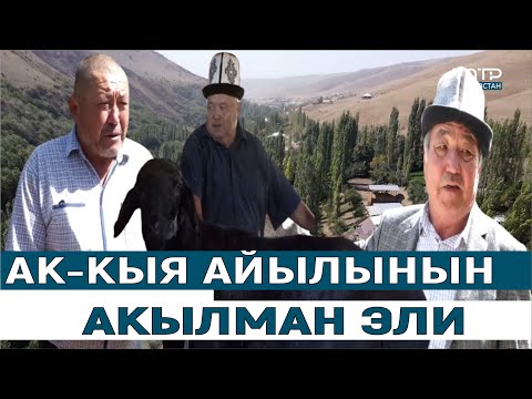 Видео: КАРА-КУЛЖА РАЙОНУНУН АК-КЫЯ АЙЫЛЫНА САЯКАТ