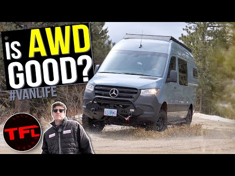 Видео: Хорош ли новый Mercedes-Benz Sprinter AWD 2023 года для бездорожья? Я проверил!