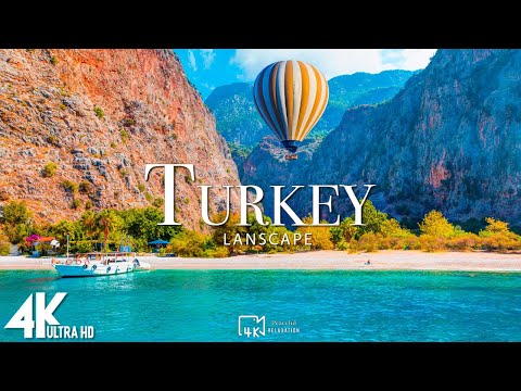 Видео: Полет над индейкой (4K UHD) Удивительные красивые пейзажи природы с расслабляющей музыкой