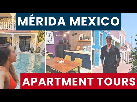 Видео: Мерида, Мексика: 4 потрясающих и доступных варианта аренды для экспатов | Обзор апартаментов 2025