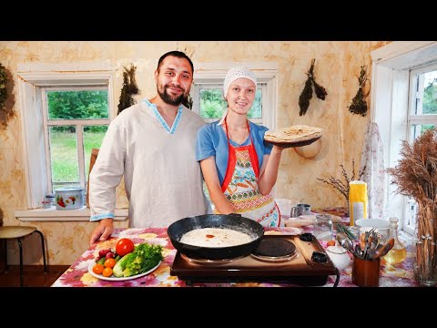 Видео: НА ЗАИМКЕ ГОТОВЯТ ДОМАШНИЙ ЧАЙ И ВКУСНЫЕ ЛЕПЕШКИ | ПОЛ В БАНЕ ГОТОВ | ТЕСТ НОВОЙ ПЕЧИ ДЛЯ СВИНЕЙ