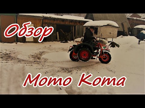 Видео: Вездеход 3х1 Обзор готового мотовездехода Мото Кот