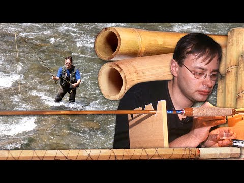 Видео: Удочка из натурального бамбука. 60 часов тонкой сборки в ремесленной мастерской
