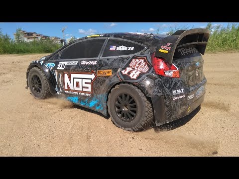 Видео: "Новая" раллийка от Traxxas. Traxxas Ford Fiesta ST (Traxxas NOS Deegan 38) Rally Car