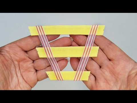 Видео: ✅Наклейте скотч на 3 полоски. Вы удивитесь, что получится!