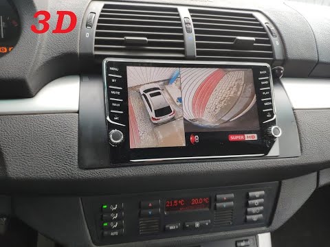 Видео: Круговой обзор 3D на BMW x5 e53