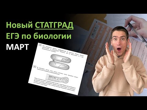Видео: Разбор нового варианта Статград ЕГЭ по биологии Март 2025