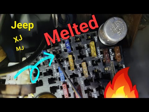 Видео: Ремонт расплавленного предохранителя электродвигателя вентилятора и снятие блока предохранителей....