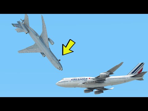Видео: Ужасная авария в воздухе [XP11]