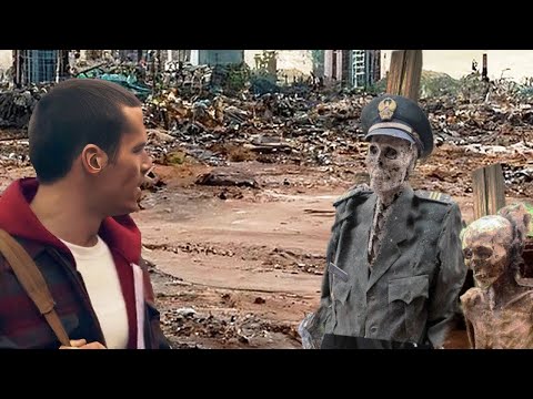 Видео: Он выходит из здания и телепортируется на альтернативную Землю, страдающую от апокалипсиса в 7-й раз
