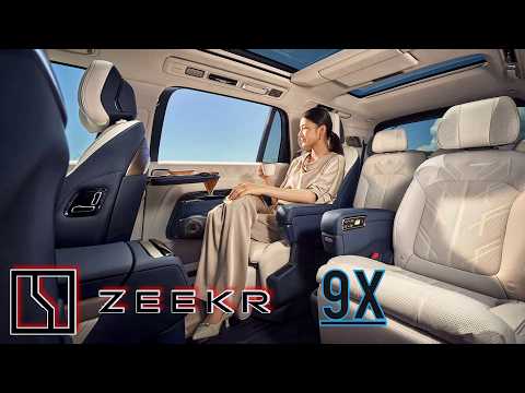 Видео: Новый флагман Zeekr 9X: раскрыли салон, цены и все характеристики!