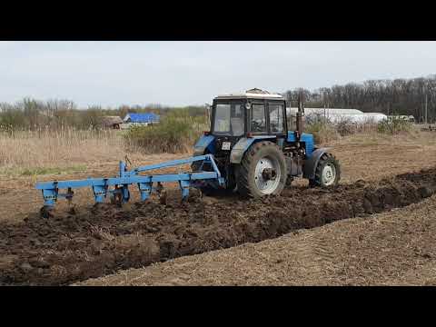 Видео: МТЗ-1221 НА ОГОРОДЕ