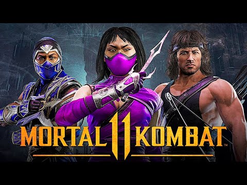Видео: МИЛИНА, РЕЙН И РЭМБО! СМОТРИМ НОВЫЙ КРУТОЙ ПАК! - KOMBAT PACK 2 MK 11 (Mortal Kombat 11)