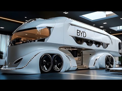 Видео: Новый BYD Motorhome 2026 | Электрический автодом с мощностью 600 л.с. и запасом хода 650 км