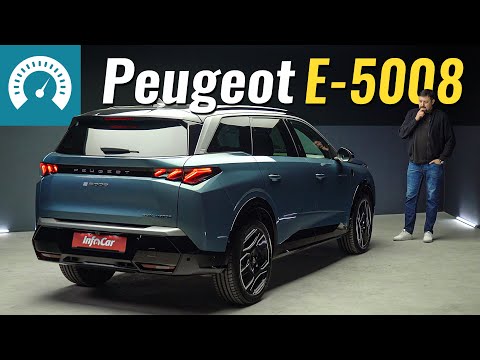 Видео: Peugeot E-5008. 7 місць на електриці. Онлайн презентація