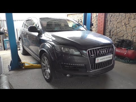 Видео: Вяло крутит стартер замена силового провода на генератор и стартер на АУДИ Q7 2006 AUDI Q7 3,0 дизел