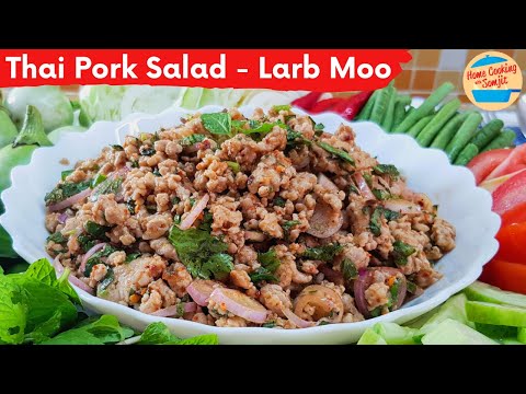 Видео: Аутентичный тайский рецепт Ларб Му (тайский салат из рубленой свинины)