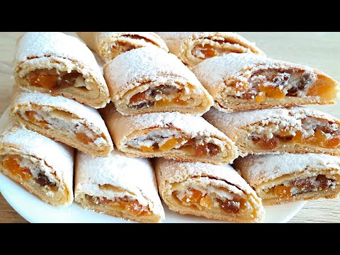 Видео: Печенье с Курагой и Изюмом Вкусно и Быстро