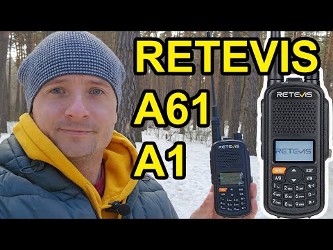Видео: Радиостанция Retevis A61 тест и разбор