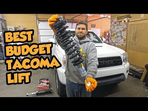 Видео: Установка передней/задней подвески Tacoma Bilstein 5100