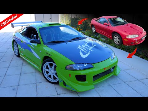 Видео: Mitsubishi Eclipse Fast & Furious за 20 минут | Трансформация